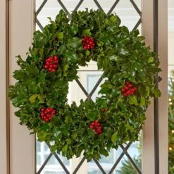 Traditional Holly Wreath
