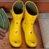 Golden Bee Garden Boots Size 8 -Garden Bloomy Shop 24963