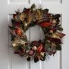 Tapestry Tones Wreath -Garden Bloomy Shop 27195