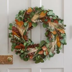 Falling Into Autumn Wreath