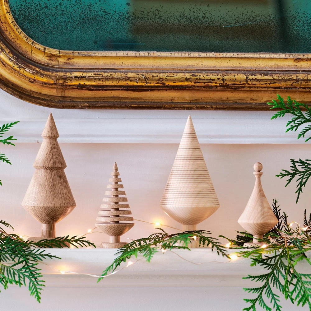 Scandinavian-Style Christmas Tree Quartet 3 Scandinavian-Style Christmas Tree Quartet