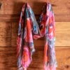 Poppy Passion Scarf - Standard Shipping Included -Garden Bloomy Shop 34940