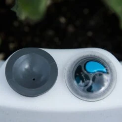 Sausalito Self-Watering Container, White -Garden Bloomy Shop x600 17133