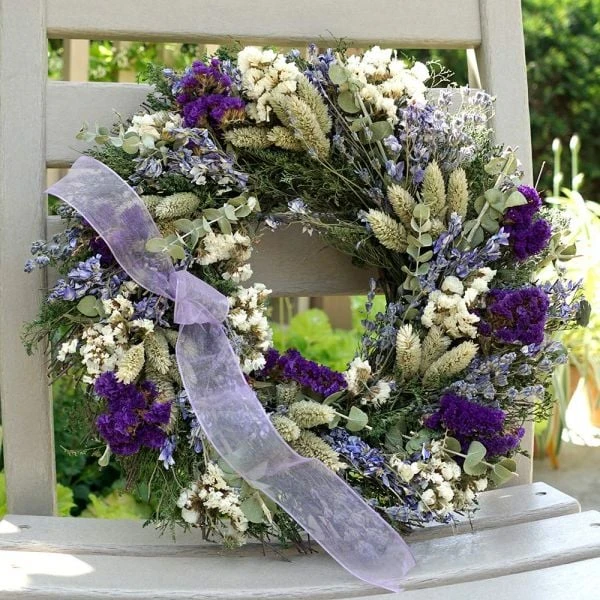 Lavender Fields Wreath 4 Lavender Fields Wreath - Image 2