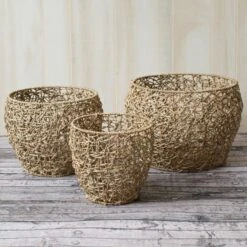 Twine & Vine Basket, Medium -Garden Bloomy Shop x600 18896