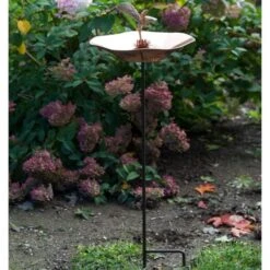 Radiant Wings Birdbath