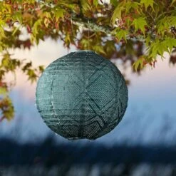 Radiant Solar Globe Lantern - Large, Ink 11 Radiant Solar Globe Lantern - Large, Ink -Garden Bloomy Shop x600 22387