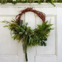 Velvet Dreams Holiday Wreath