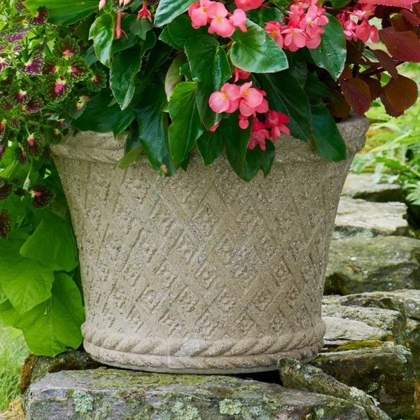 Milano Basket Weave Planter 3 Milano Basket Weave Planter