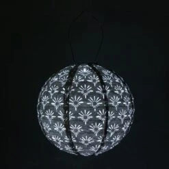 Radiant Solar Blossoms Globe Lantern -Garden Bloomy Shop x600 28346