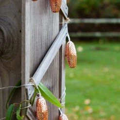 Radiant String Of Solar Lanterns - Copper -Garden Bloomy Shop x600 28353