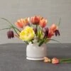 Three Rivers Handmade Ceramic Tulipiere, Short -Garden Bloomy Shop x600 30961