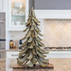 Sculptural Steel Cedar Tree