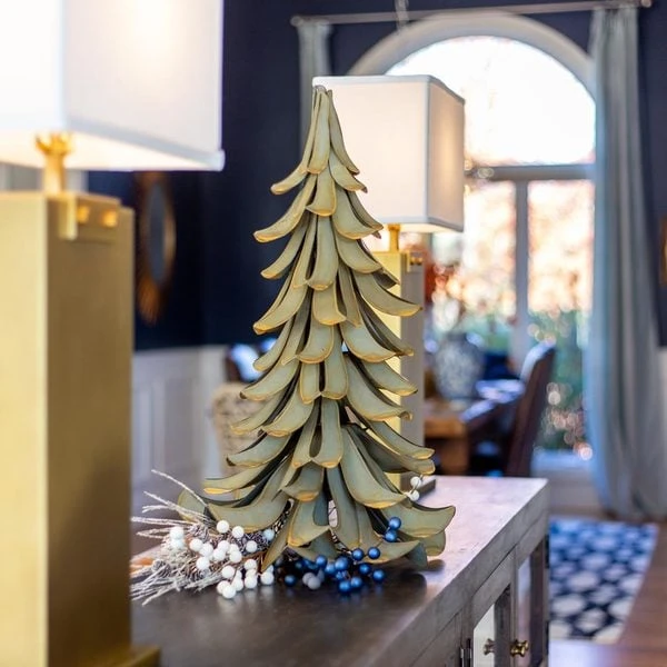 Sculptural Steel Cedar Tree 4 Sculptural Steel Cedar Tree - Image 2