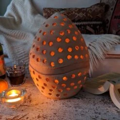 Cretan Candle Lantern -Garden Bloomy Shop x600 36666