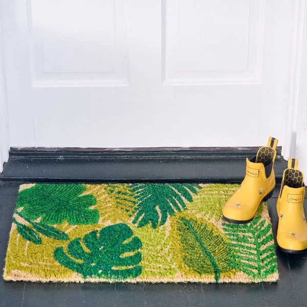 Tropical Garden Outdoor Mat 3 Tropical Garden Outdoor Mat