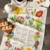 Flower Garden Tea Towel Calendar – Standard Shipping Included -Garden Bloomy Shop x600 38875